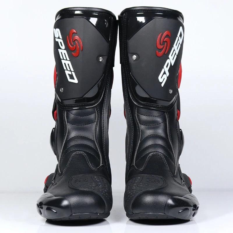 Riding Tribe hommes Moto bottes Moto course Motocross tout-terrain Moto Moto chaussures Botas Moto b