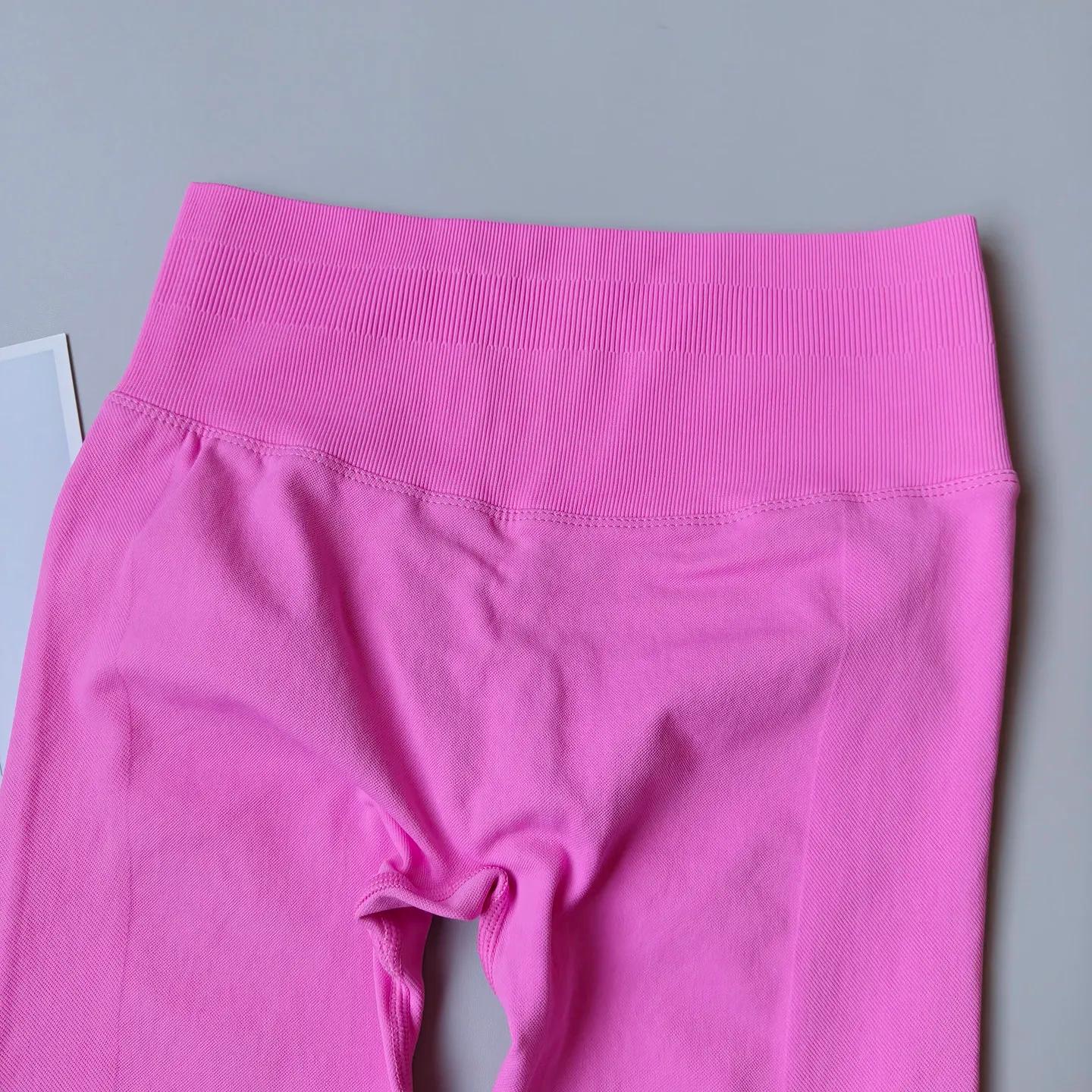 Leggings de Yoga taille haute sans couture pour femmes, collants de Sport Push-Up, pantalons de cour