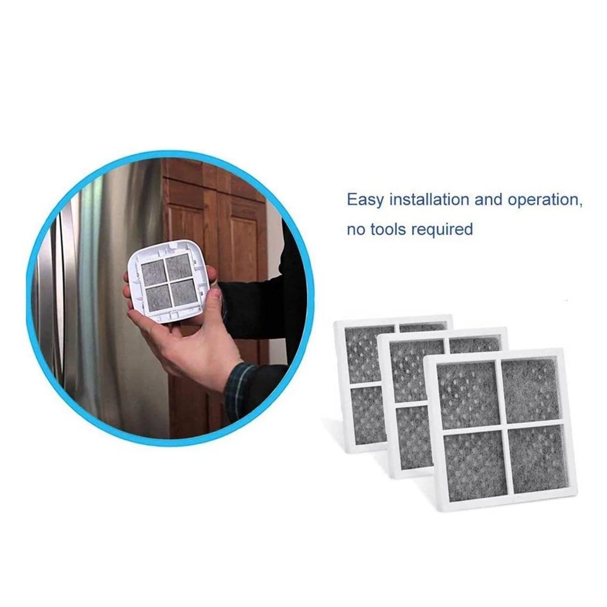 Lot de 5 filtres à air pour réfrigérateur LT120F, pièces de rechange pour filtre à air frais