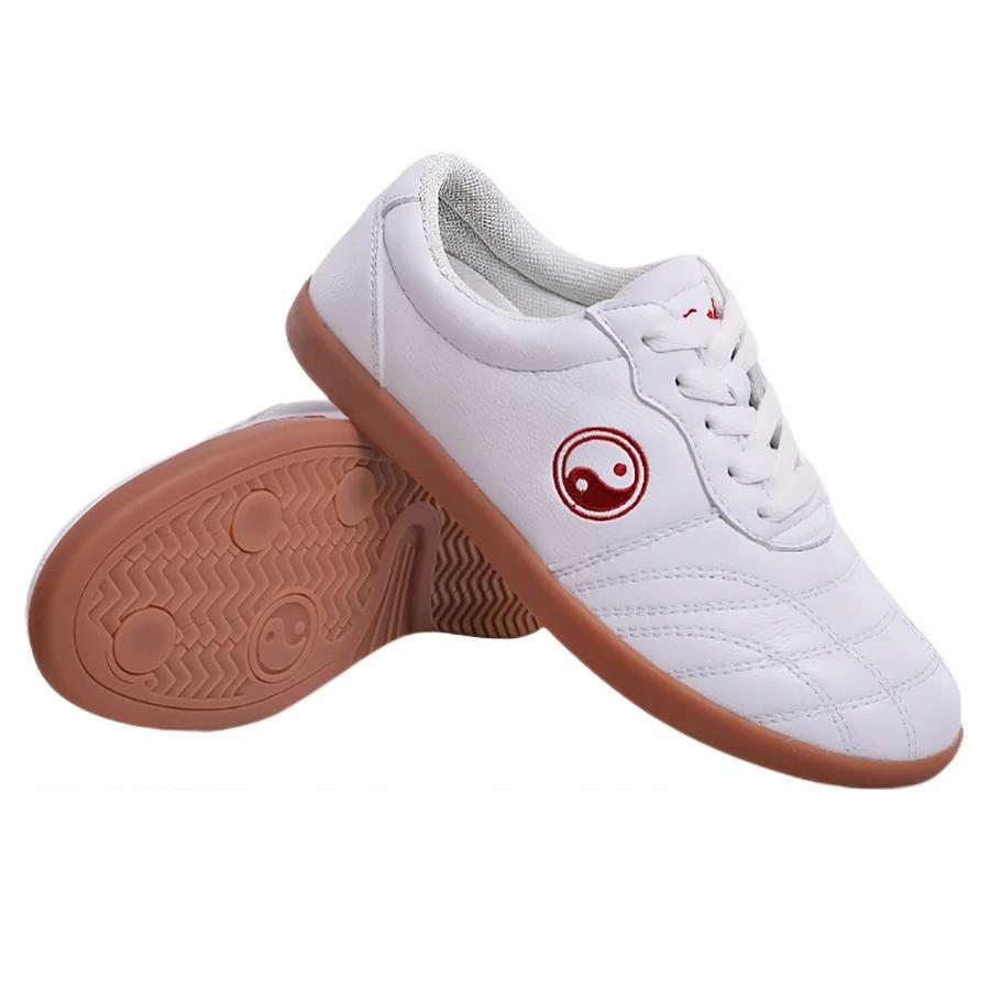 Chaussures tai chi souples seniors - Semelle cuir antidérapante pour arts martiaux et entraînement physique
