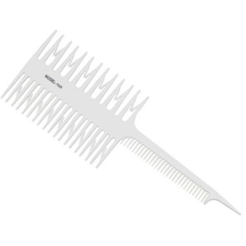 Peigne à cheveux teinture des cheveux mettre en évidence brosse à cheveux os de poisson queue de Rat