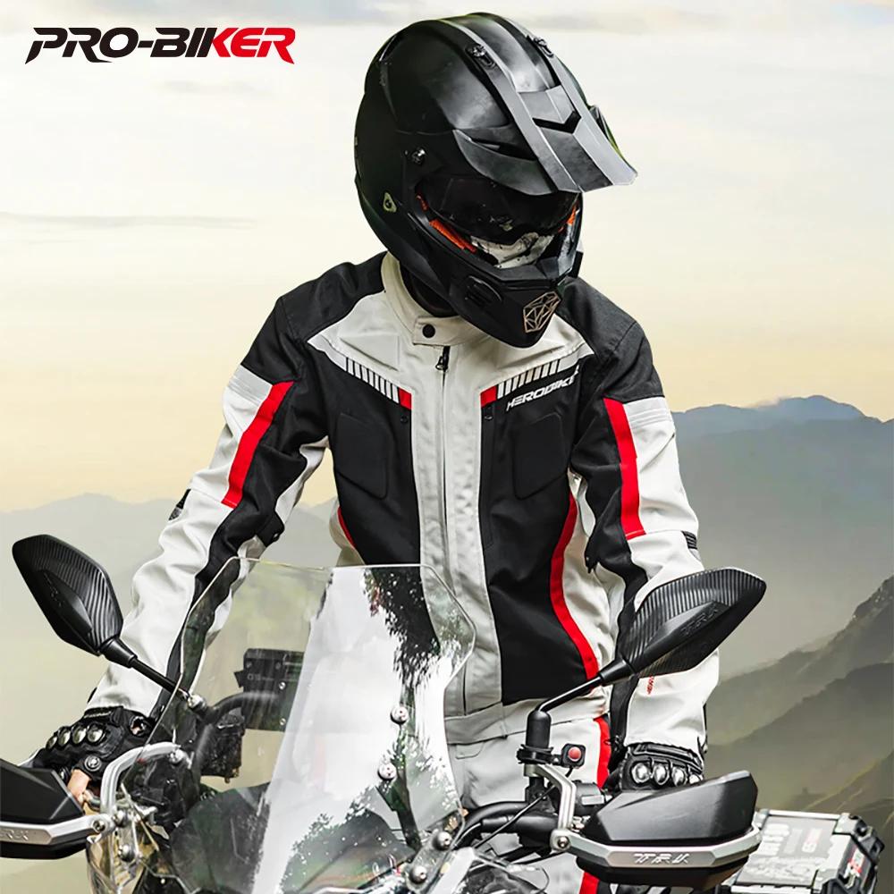 HEROBIKER veste de Moto imperméable homme veste de course pantalon de Moto portable vêtements de Mot