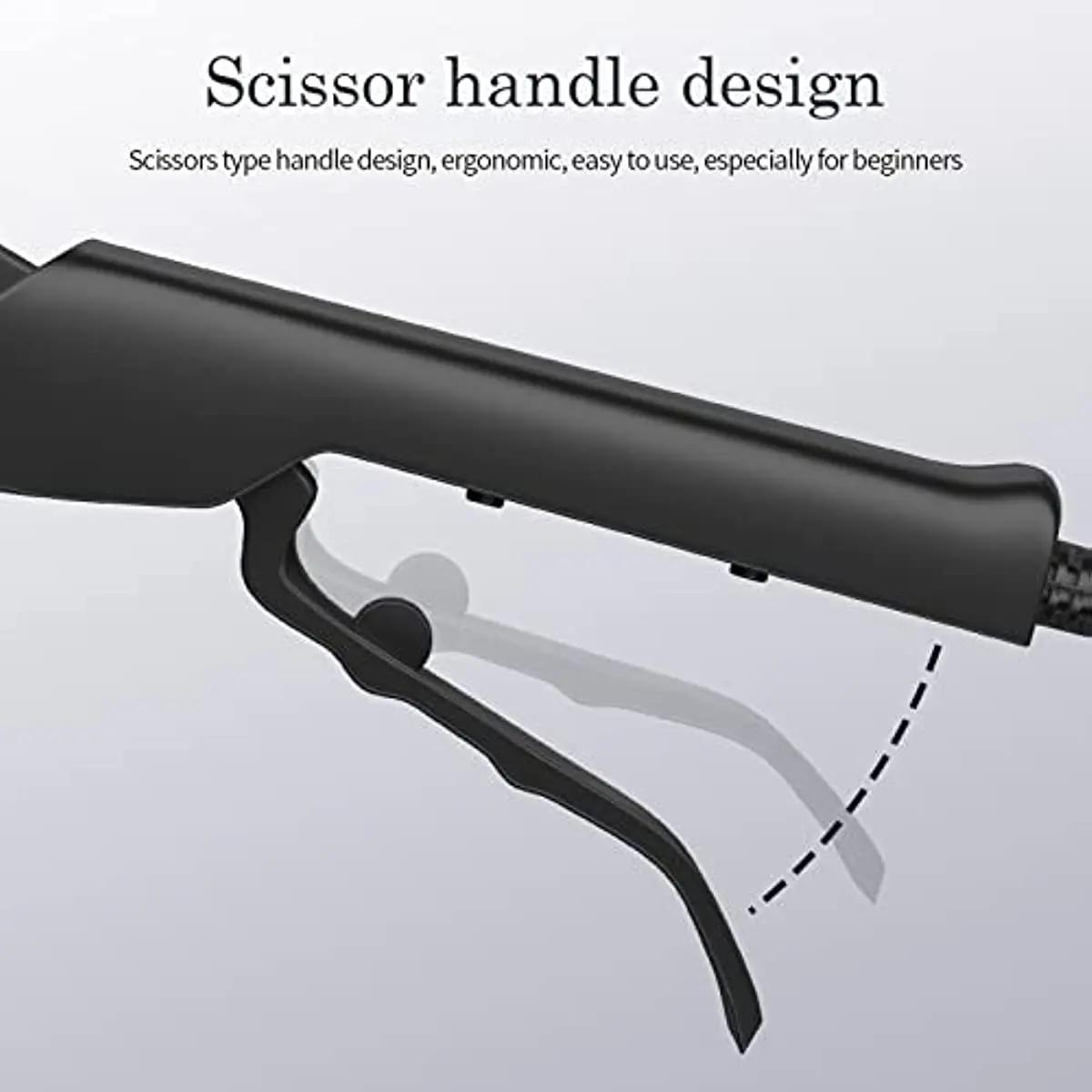 Fer à friser professionnel pour cheveux volumineux, fer à onduler, fer à friser pour coiffure bouclé