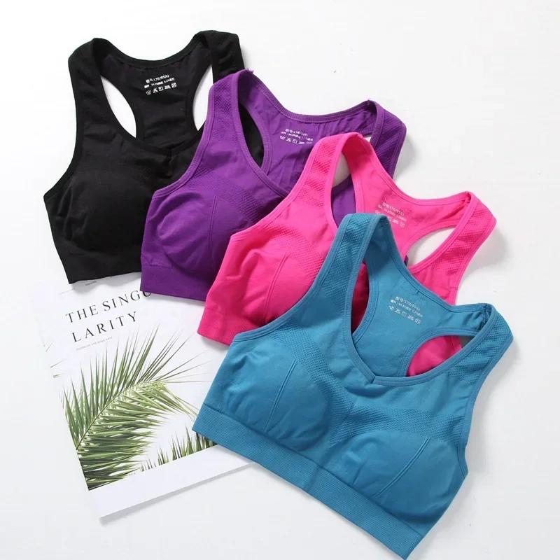 Femmes Sport soutien-gorge haut Push Up Fitness soutien-gorge sous-vêtements Sport hauts respirant c