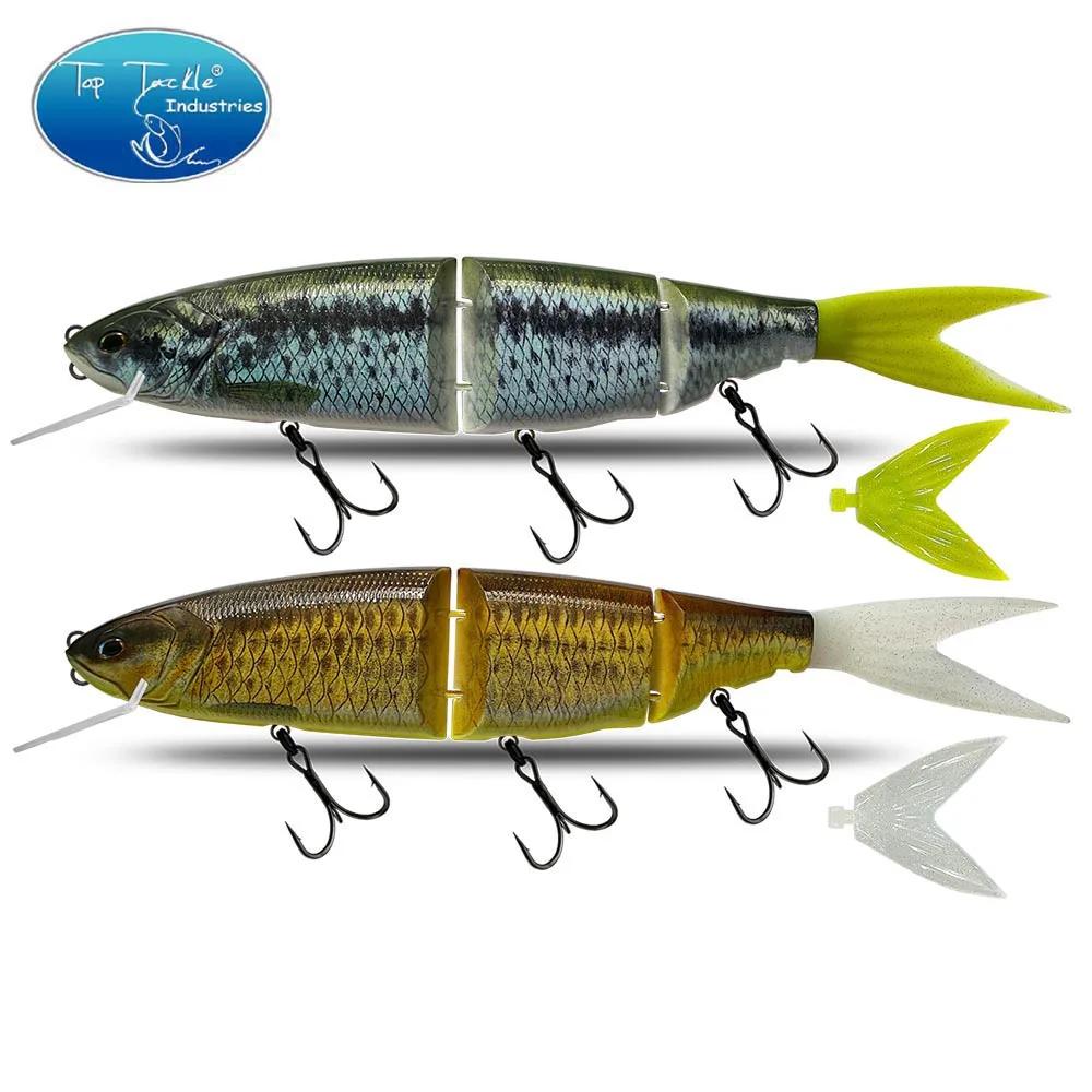 Leurre de pêche taille 350mm Brochet appât de natation articulé flottant le géant dur appât Section
