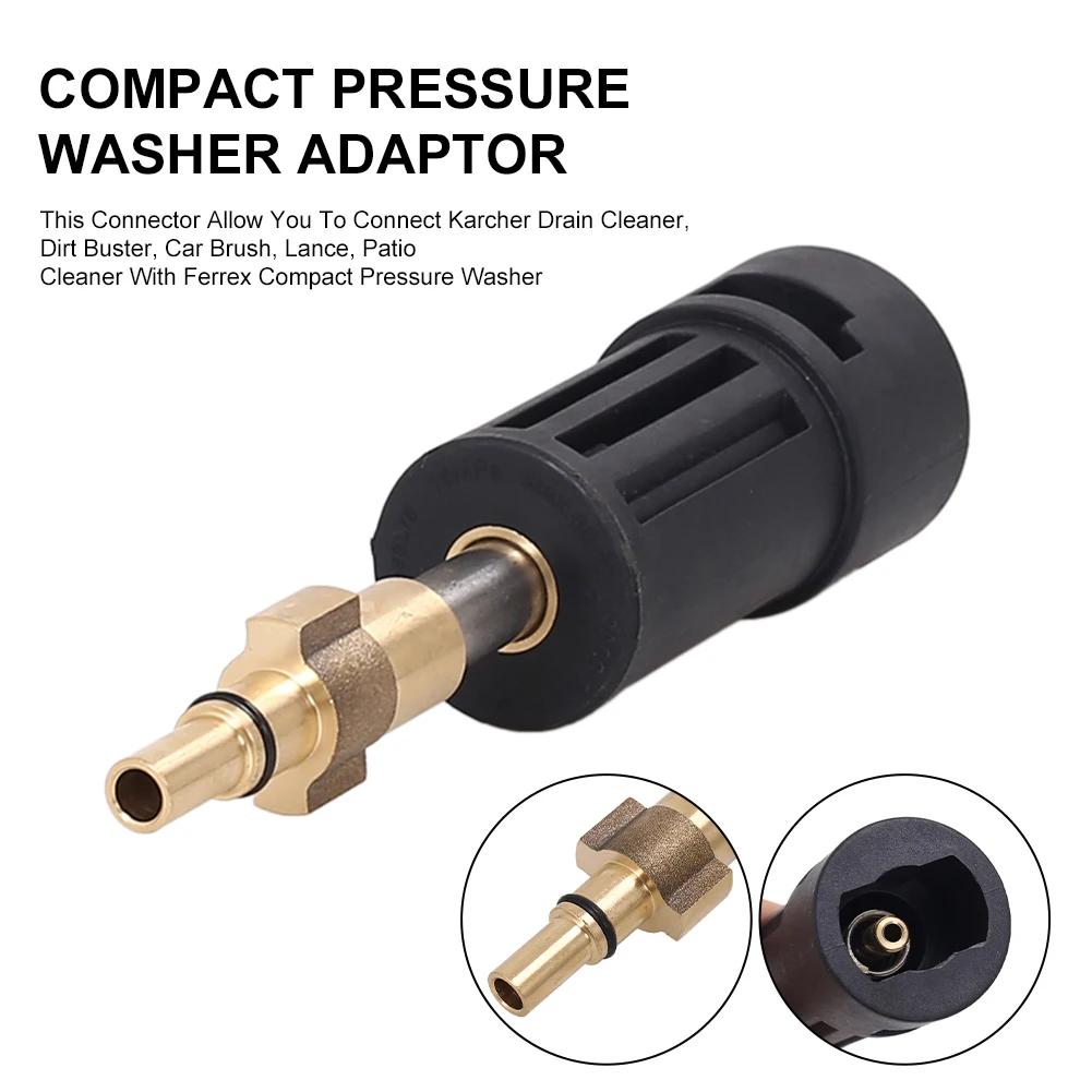 Connecteur adaptateur pour odornettoyeur haute pression, compatible avec Karcher Lance pour Compact