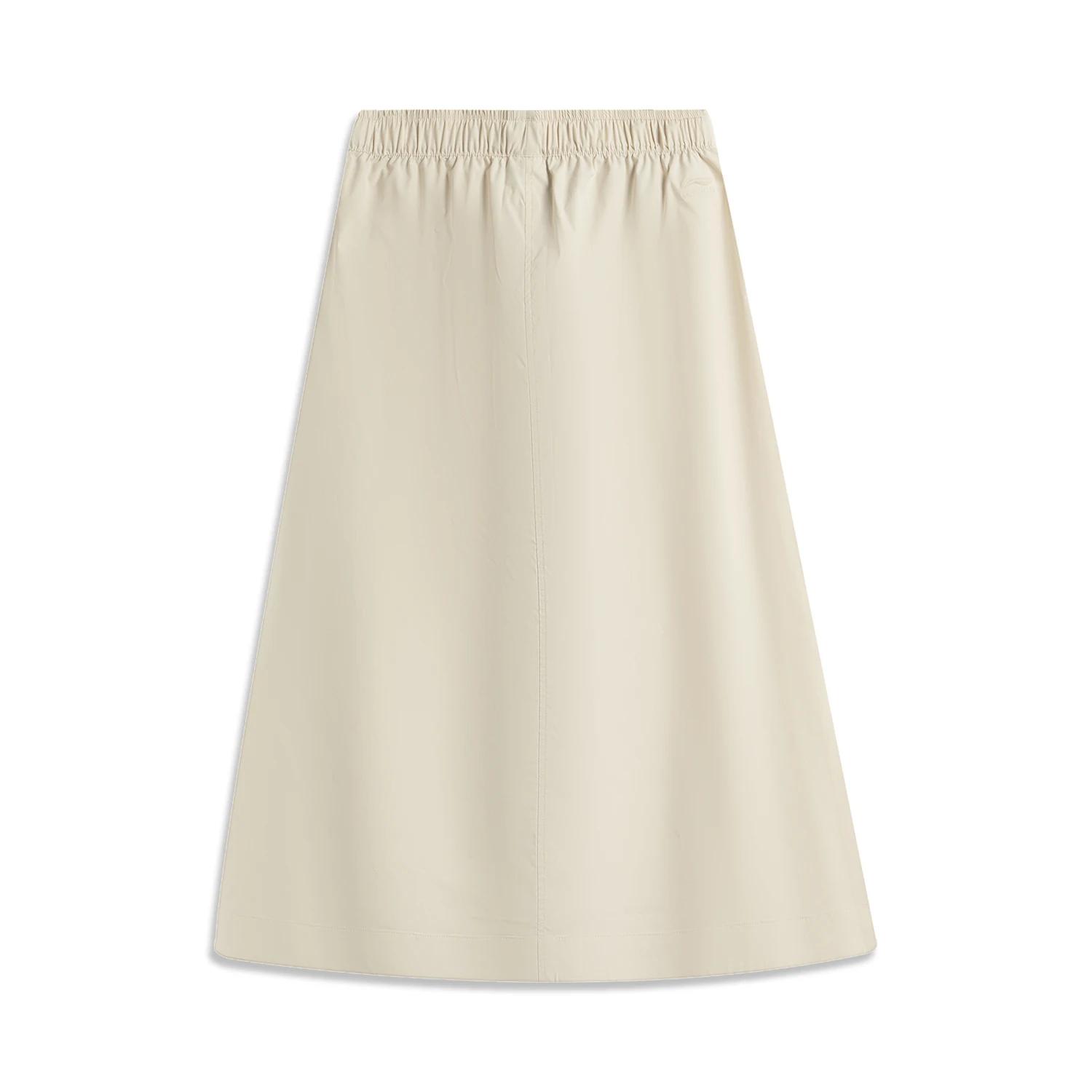 Li-ning – robe de Style sport pour femmes, coupe ample, respirant, doublure réglable, jupe longue à