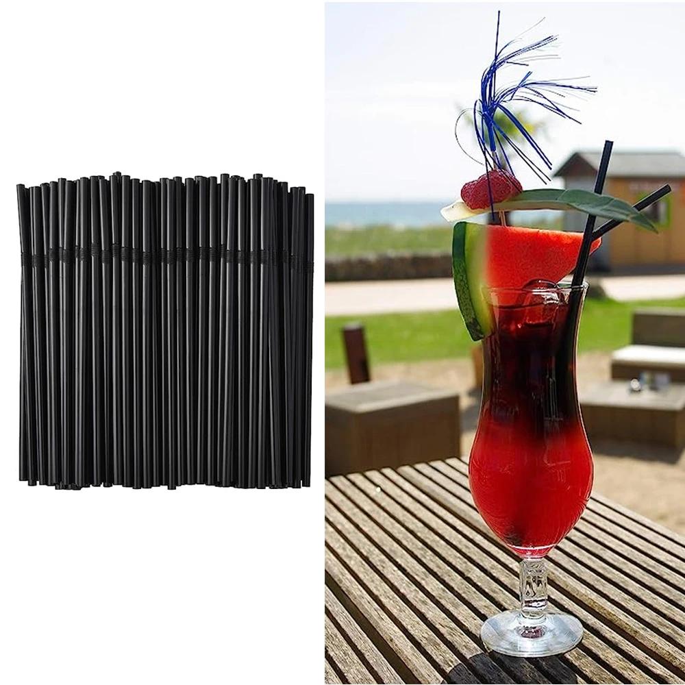 50-6000 pièces multicolore boire Rietjes paille lait thé Bar fête cocktail boire de mariage cuisine