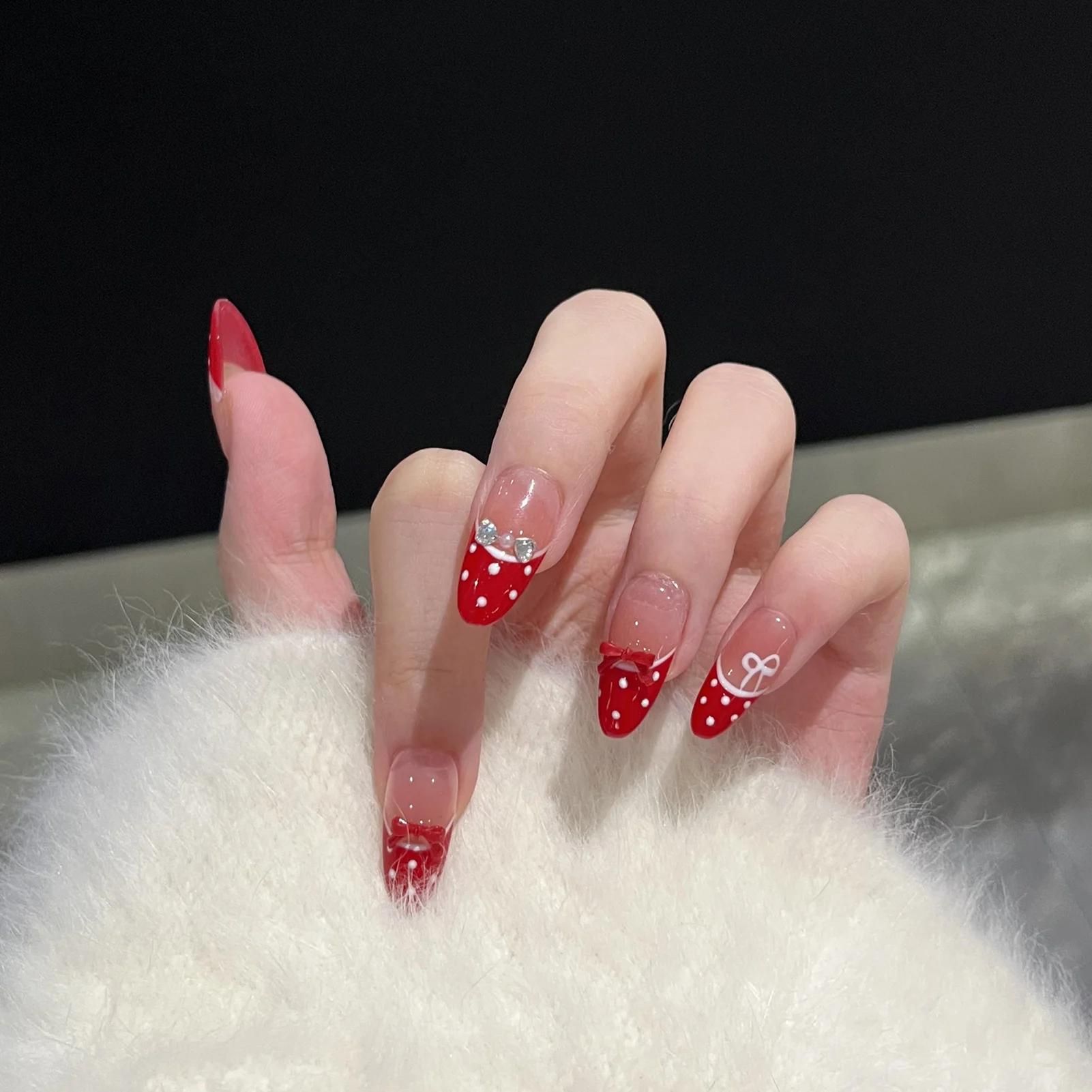 10 pièces yeux de chat presse sur ongles avec Flash strass amande faux ongles grilles papillon brico