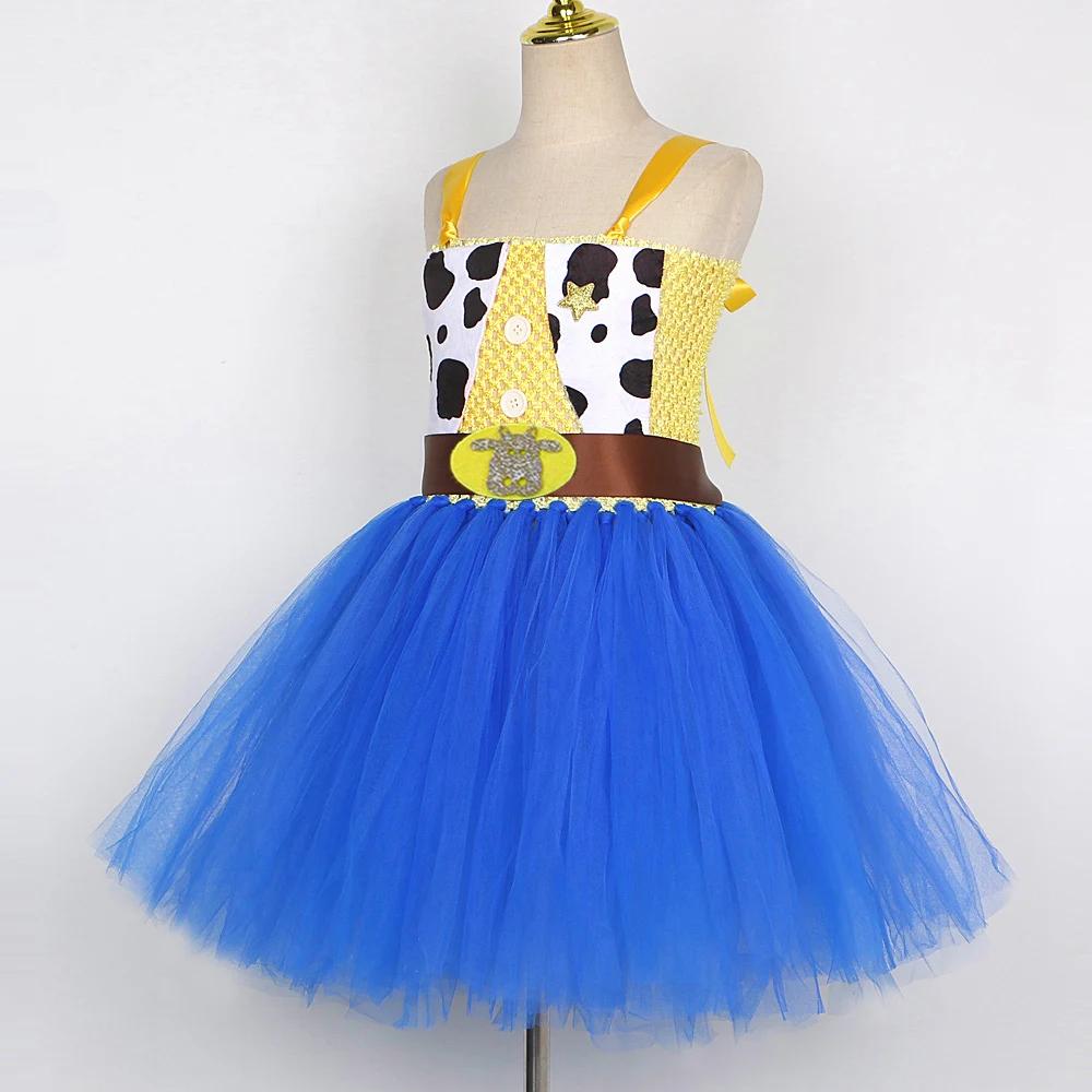 Costumes de cowgirl Woody pour filles, costumes de princesse Jessie, tenues de Noël et d'Halloween p