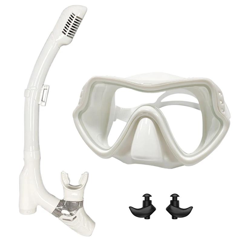QYQ Masque de plongée Snorkel professionnel Masque de plongée et lunettes de plongée Lunettes de plo
