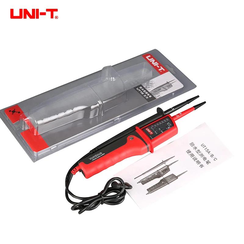 UNI-T testeur de tension UT15C UT18C UT18D sonde Volt indicateur mètre phase séquence continuité ten