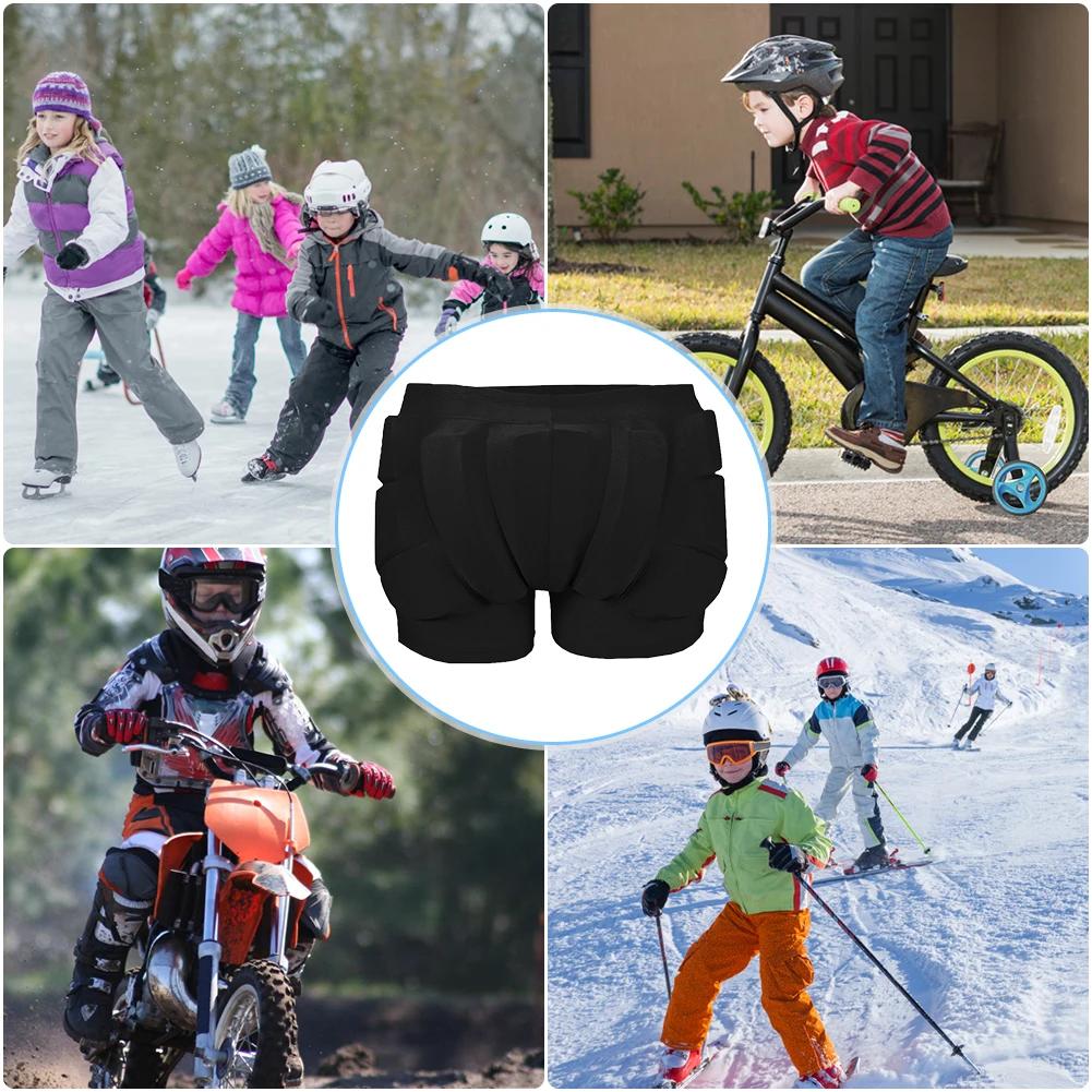 Short rembourré absorbant les chocs pour enfants - Ski, cyclisme, skate et sports d'hiver