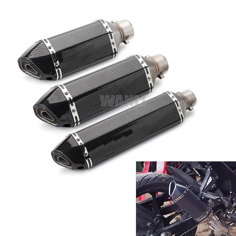 51mm moto silencieux Ak échappement fin queue silencieux tuyau Pot DB tueur pour CB400 Ninja250 MT09