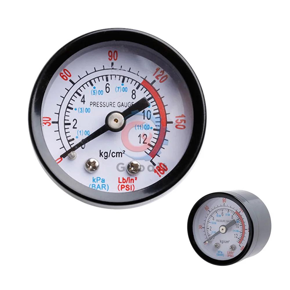 Manomètre sous vide/Air, Mini cadran à double échelle, 1/4 "NPT-30HG/0PS, manomètre sous vide, Table