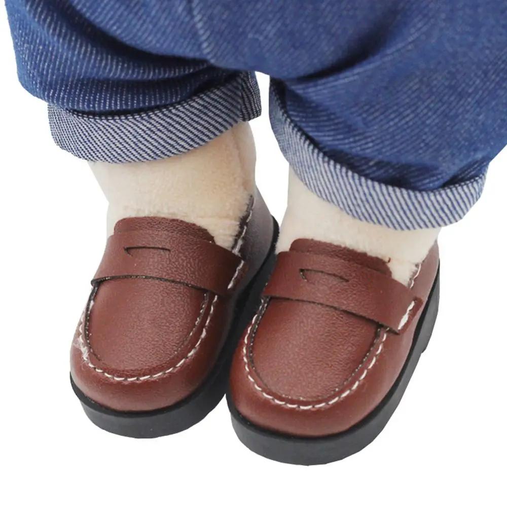 Chaussures en cuir beurre 5.5x2.6cm, accessoires vestisenspour poupées en coton 20cm pour EXO Idol b