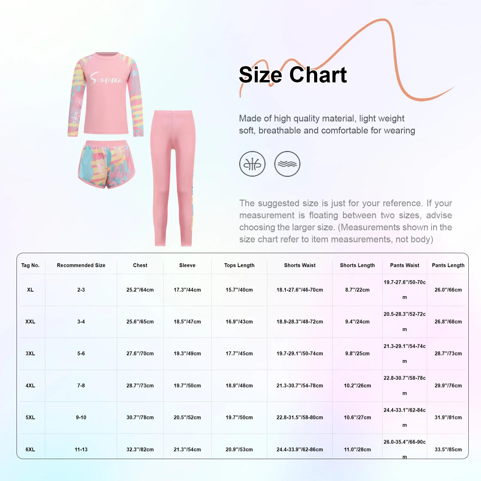 Enfants filles maillot de bain maillots de bain tenues haut shorts et pantalons maillots de bain pis