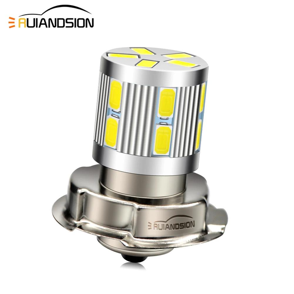 Phare de moto LED P26S 6V 12V, ampoule S3 LED avec puce 5730, lampe pour moto, VTT, UTV, cyclomoteur