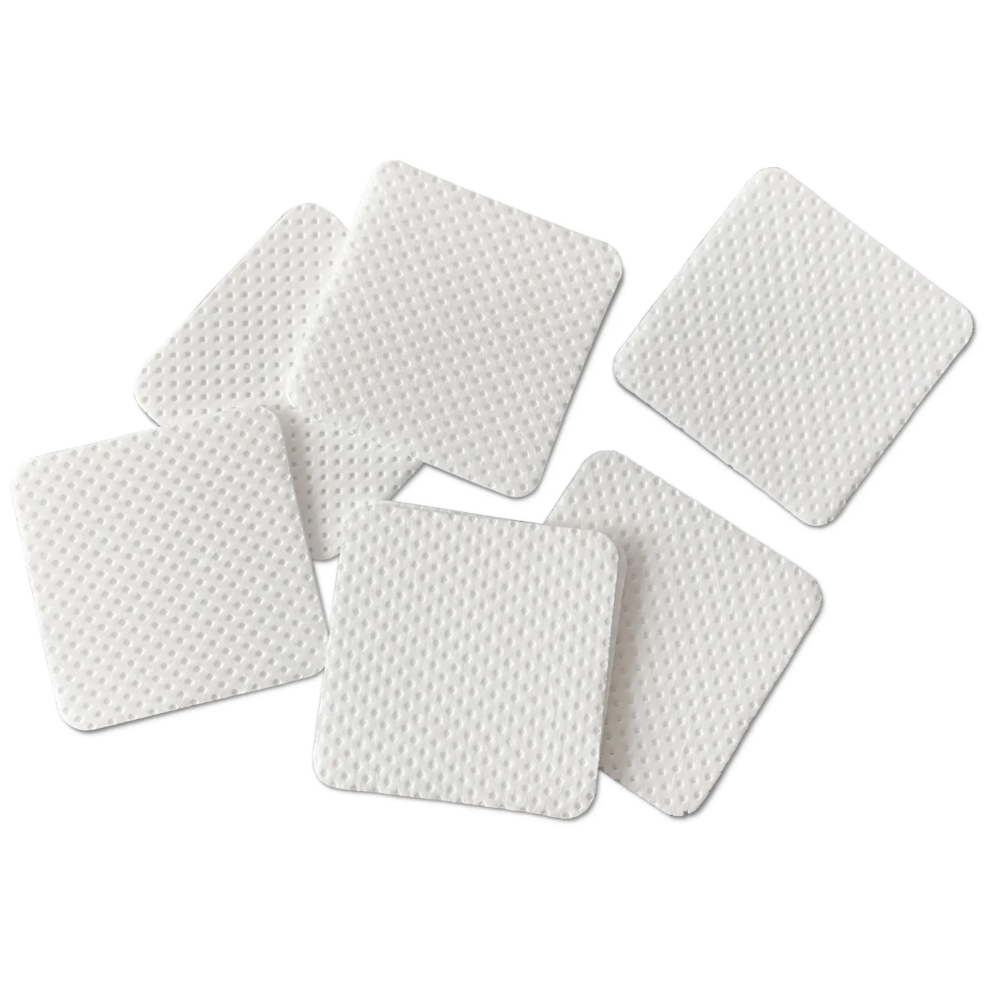 200 pièces/boîte dissolvant jetable tampon de coton lingettes vernis à ongles cils colle nettoyant n