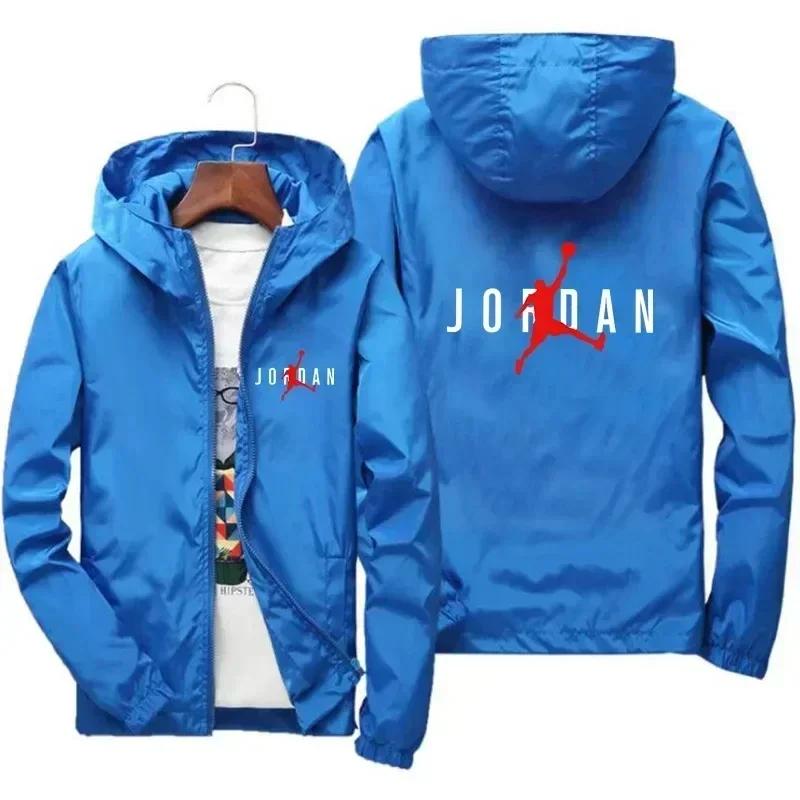 Manteau à capuche décontracté pour hommes, imperméable, pour loisirs de plein air, à la mode pour l'