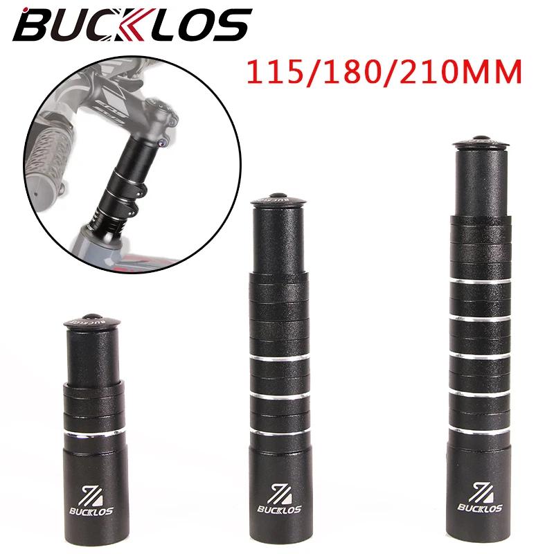 BUCKLOS tige de fourche de vélo montée jusqu'à 115mm 180mm 210mm tige de vélo extension de hauteur r