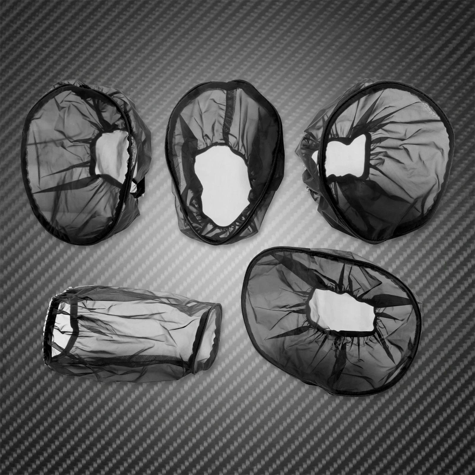Couvercle de filtre à Air pour chaussettes de pluie de moto, couvercle de protection étanche noir po