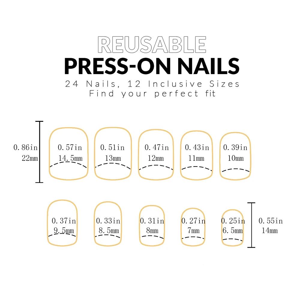 Faux ongles français simples rouge vin, style de luxe léger européen et américain, amélioration des