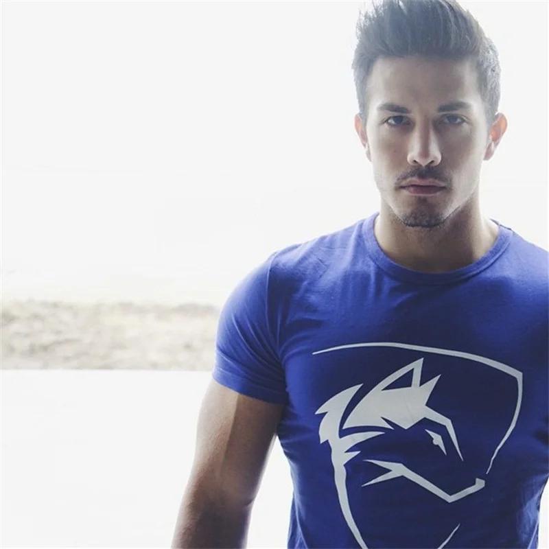 2024 T-shirts de sport d'été hommes en plein air Fitness entraînement T-shirt mode tendance coton él