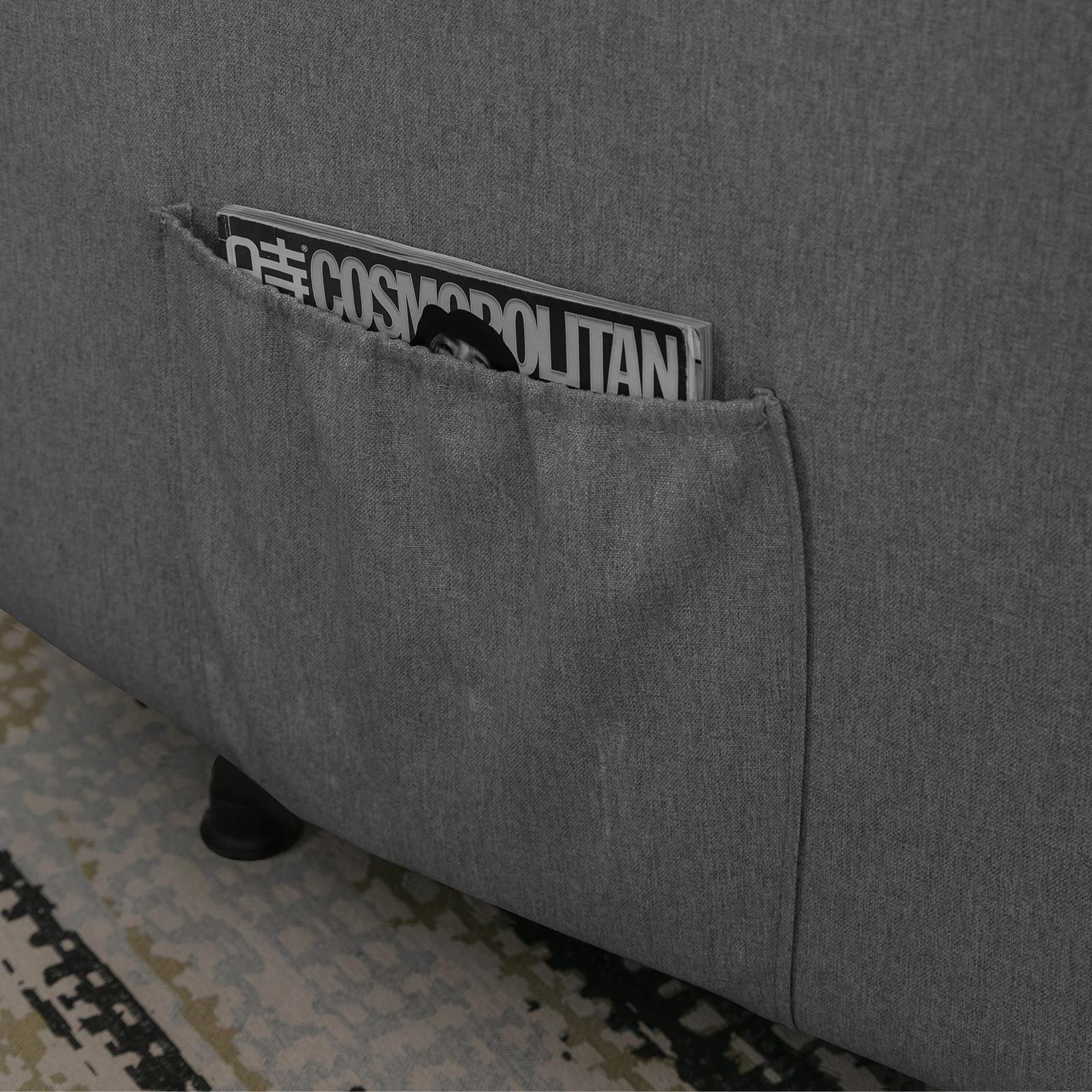 HORGgland-Fauteuil inclinable à bascule foetal der, chaise à bascule pour pépinière avec repose-pied
