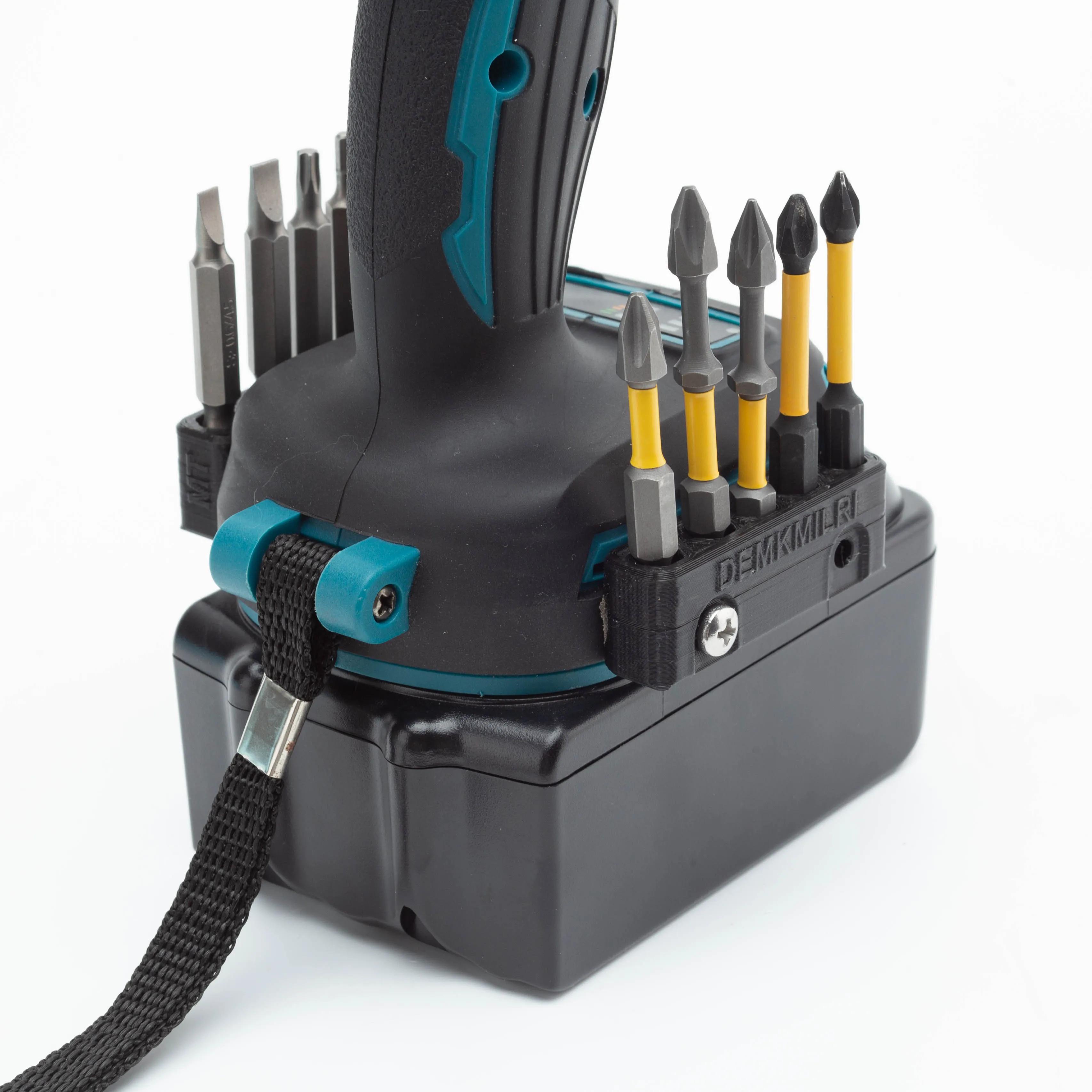 Makita – porte-embout magnétique, organisateur de forets, jeu de vis à 5 points pour outils électriq