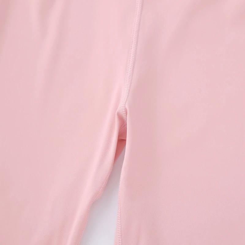 Pantalon de yoga taille haute pour enfants, leggings de sport skinny pour enfants, pantalons moulant