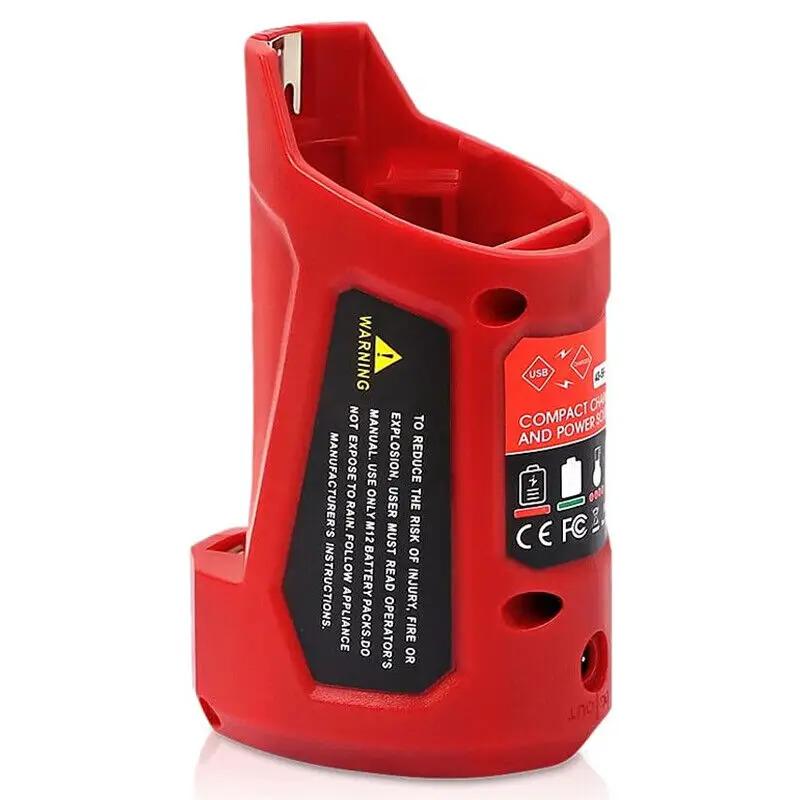 Source d'alimentation de remplacement pour chargeur de batterie Milwaukee 12V 48-59-1201 49-24-231,