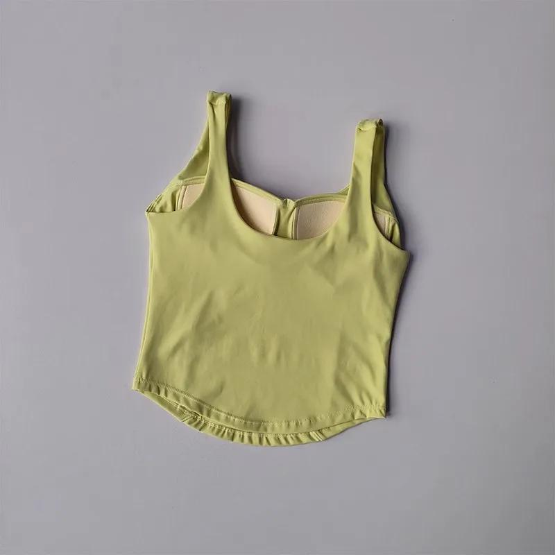 Gilet de sport fitness pour femmes, camisole, beau dos, course à pied, absorbant les chocs, rassembl