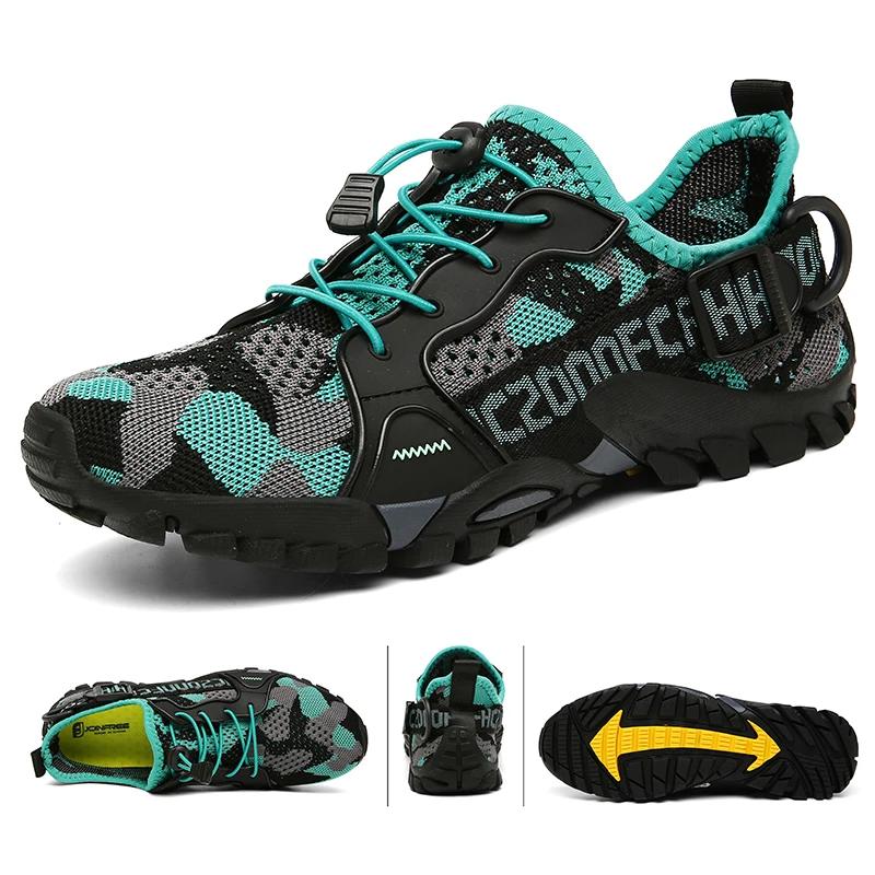 Chaussures de Trekking et de randonnée pour hommes et femmes, baskets d'été en maille respirante, ch