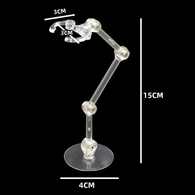 Support transparent pour figurine d'action, socle de piédestal pour SH Figuart, présentoir de modèle