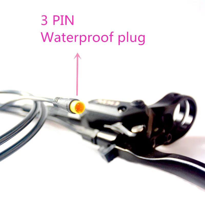Poignée frein vélo électrique XOD 3 broches compatible BAFANG - levier frein VAE accessoire cyclisme