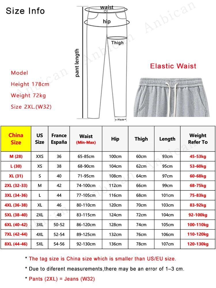 Pantalon de survêtement pour hommes, grande taille 8XL 7XL 6XL, vêtements de sport, taille élastique
