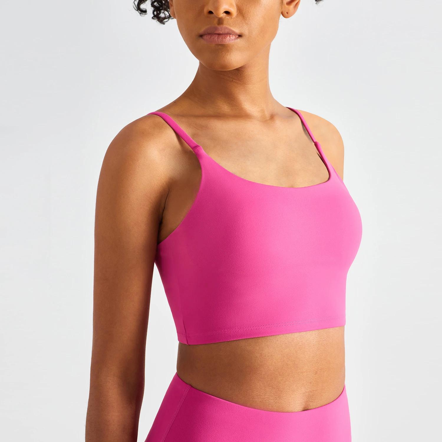 Soutien-gorge de sport pour femmes, Sexy, Yoga, soutien élevé, Impact, sous-vêtements de sport, cour