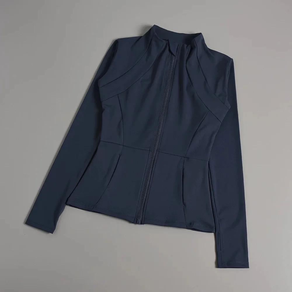 Nouveaux vêtements de yoga pour femmes, vestes de yoga polyvalentes à manches longues pour course à