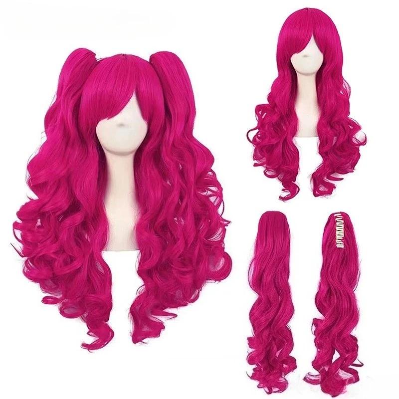Anime Pinkie Pie Cos PP Pinkamena Diane Pie Cosplay Personnification mon Cos mignon belle perruque r