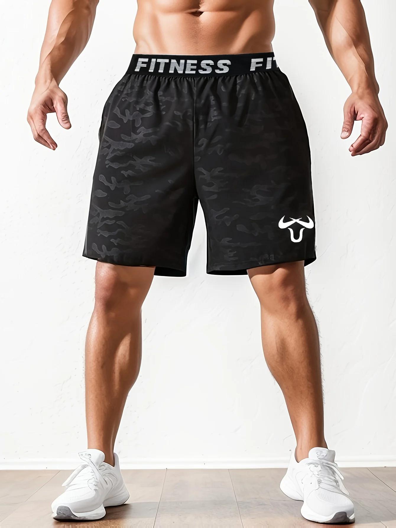 Short de sport pour hommes, short d'entraînement à séchage rapide