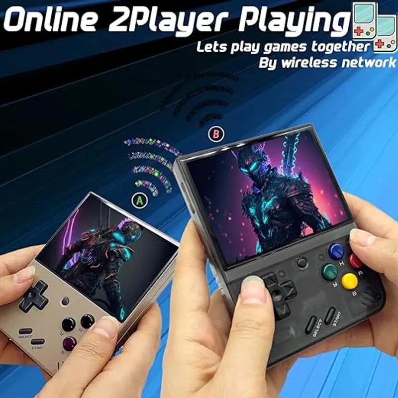 MIYOO-Console de jeu Mini Plus, écran IPS 3.5 pouces, console de jeu rétro, lecteur vidéo, 3000mAh,