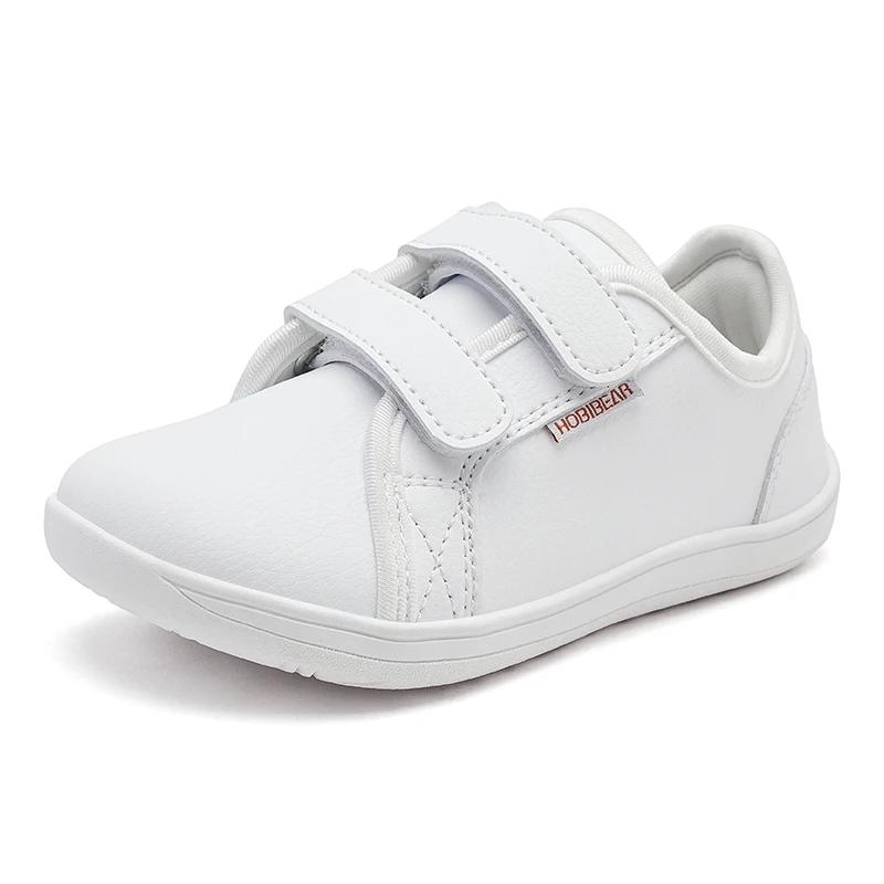 HOBIBEAR garçons filles chaussures pieds nus enfants bout large baskets minimalistes léger crochet b