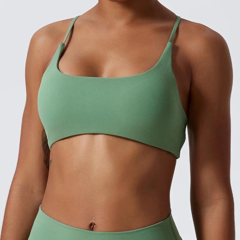Soutien-gorge de sport sexy et confortable pour l'été, haut de sport pour femme, vêtements d'entraîn