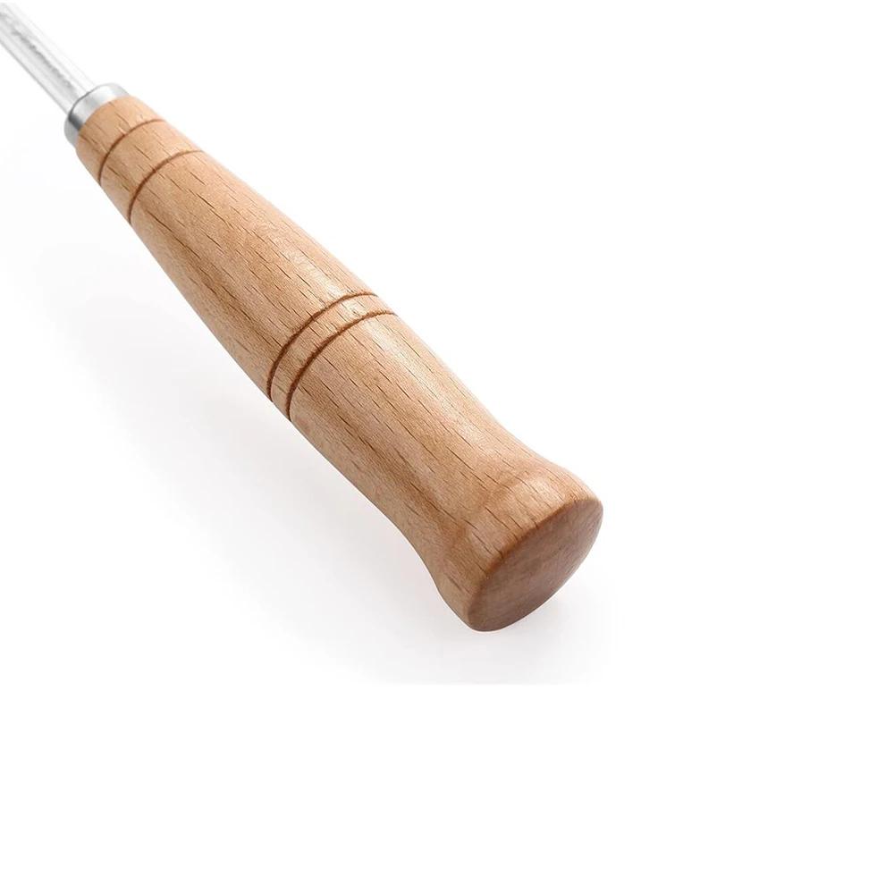 Manche en bois pour pain au levain, outil de coupe du pain à crête avec 5 lames, couteau de marquage