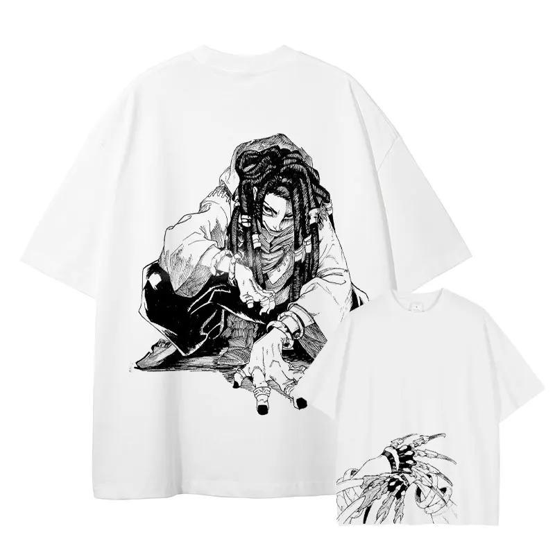 Anime Gachiakuta T-shirt Manga dessin animé Jabber Rudo Enjin Vintage lavé hauts t-shirts Harajuku m