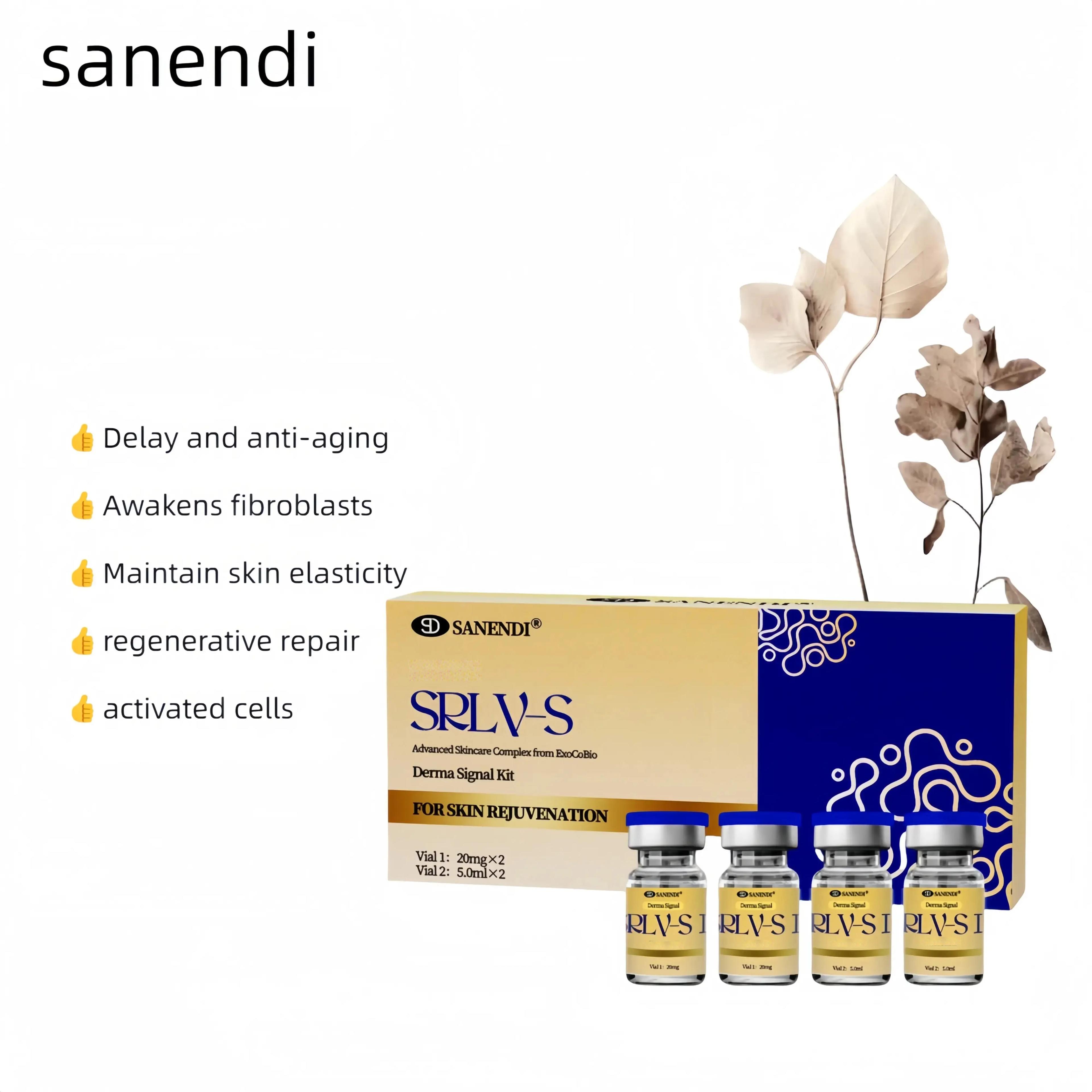 Booster cutané Exo Stem Cell avec acide hyaluronique pour la peau du visage, complexe avancé, traite