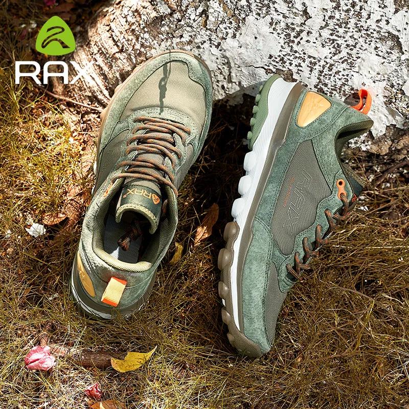 Rax-Chaussures de Randonnée pour Homme, Baskets d'Escalade Antidérapantes, Bottes de Trekking Légère