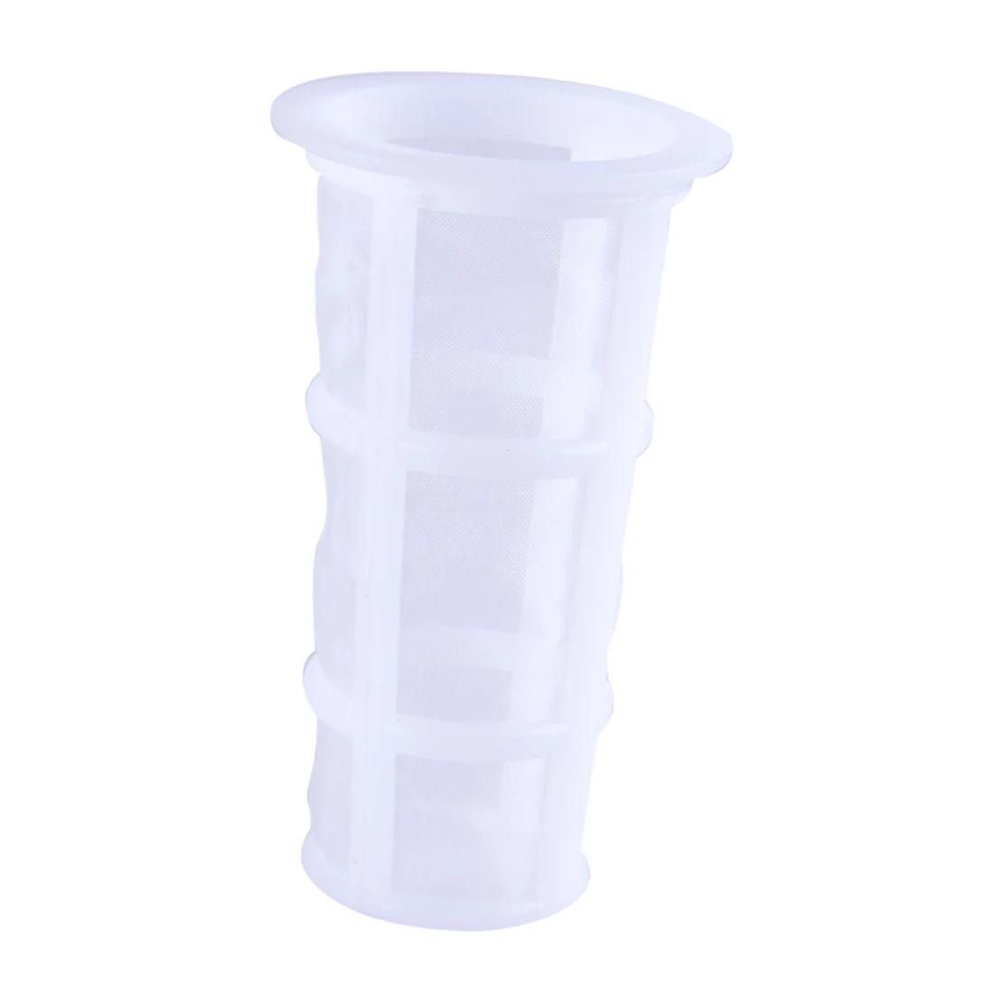 Filtre de remplissage de réservoir de carburant en plastique blanc, 2 pièces, filtre adapté au tract