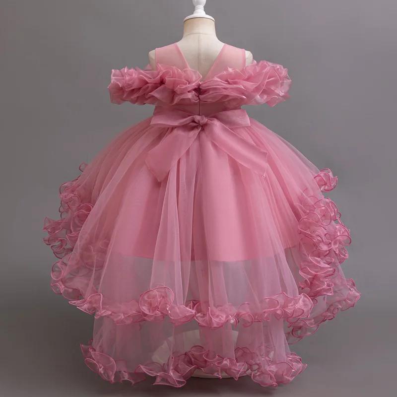 Robe de Princesse à Paillettes pour Fille, Tenue de Mariage, de Noël, de ixd'Anniversaire, Douce et